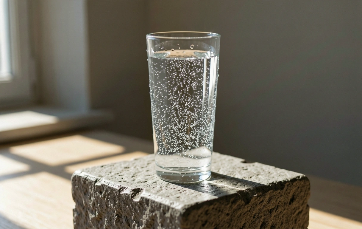 Eau sur pierre - Symbole de clarté